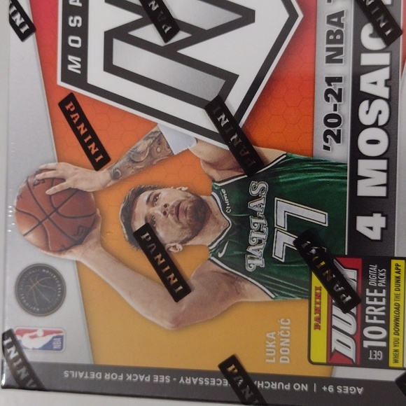 Panini Mosaic 2020-21 NBA Trading Cards New Sealed One Box - Picture 11 of 12